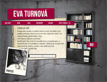 Tablet Screenshot of evaturnova.cz